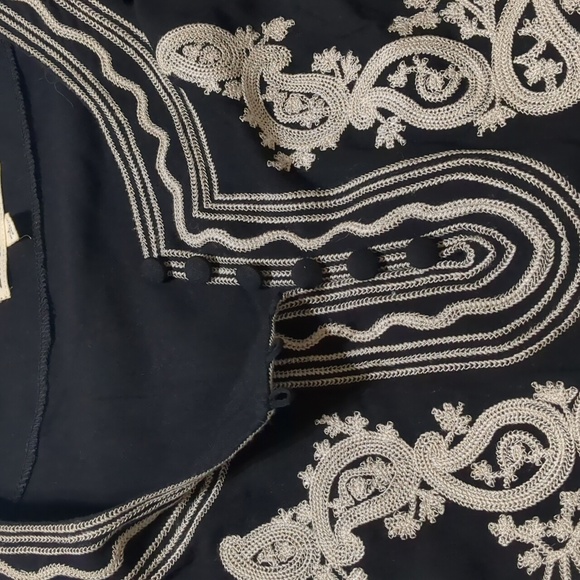 Hot & Delicious Embroidered Tassel Dress women size L - Picture 11 of 11